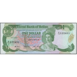 Белиз 1 доллар 1987 (BELIZE 1 dollar 1987) P 46c : UNC