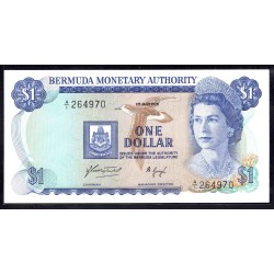 Бермудские Острова 1 доллар 1975  г. (BERMUDA 1 Dollar 1975) P28a:Unc