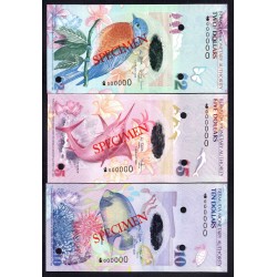 Бермудские острова набор из 6-ти банкнот (BERMUDA set of 6 bon) P:Unc - SPECIMEN
