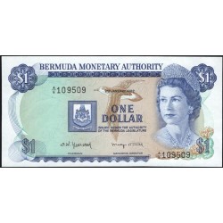 Бермудские Острова 1 доллар 1982 (BERMUDA 1 Dollar 1982) P 28b : UNC