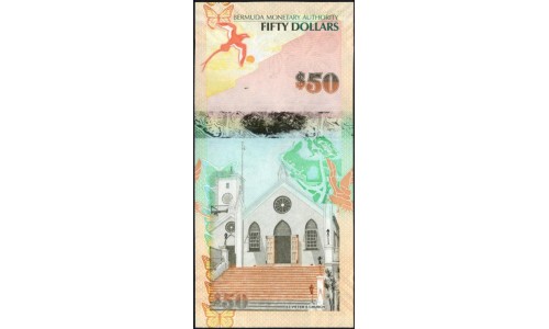 Бермудские Острова 20 долларов 2009 (BERMUDA 20 Dollars 2009) P 61A : UNC