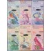 Бермудские острова 1, 5, 10, 20, 50 и 100 долларов 2009 год  (BERMUDA 1, 5, 10, 20, 50, 100 Dollars SPECIMEN) P 57a, 58a, 59a, 60a, 61a, 62a: UNC