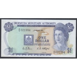 Бермудские Острова 1 доллар 1988 г. (BERMUDA 1 Dollar 1988) P 28d: UNC