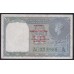 Бирма 1 рупия ND (1945), Военная Администрация, E/54 375968A (BURMA 1 Rupee 1945, Military Administration, KGVI, ND(1945)) P25: UNC--