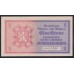 Богемия и Моравия 1 крона ND (1940 г.) (BOHEMIA & MORAVIA 1 Krone / Koruna ND (1940)) P3: UNC