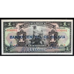 Боливия 1 боливиано 1929 (BOLIVIA 1 boliviano 1929) P 112(2-1) : UNC