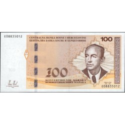 Босния и Герцеговина 100 марок 2012 (BOSNIA & HERZEGOVINA 100 maraka 2012) P 86a : UNC