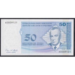 Босния и Герцеговина 50 пфенигов ND (1998 г.) (BOSNIA & HERZEGOVINA 50 Konvertibilnih Pfeniga (˝ Konvertibilna Marka) ND (1998)) Р57:Unc