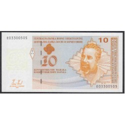 Босния и Герцеговина 10 марок 2008 г. (BOSNIA & HERZEGOVINA  10 maraka 2008) P 72: Unc 