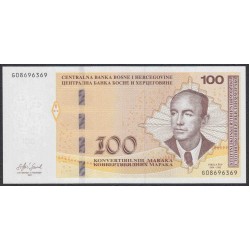 Босния и Герцеговина 100 марок 2017 г. (BOSNIA & HERZEGOVINA  100 maraka 2017) P 86b: Unc 