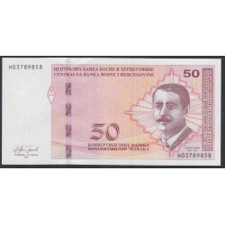 Босния и Герцеговина 50 марок 2019 г. (BOSNIA & HERZEGOVINA 50 Konvertibilnih Maraka 2019) Р 85c: UNC