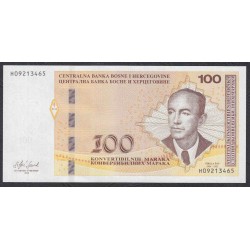 Босния и Герцеговина 100 марок 2019 г. (BOSNIA & HERZEGOVINA 100 Konvertibilnih Maraka 2019) Р 86c: UNC