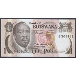 Ботсвана 1 пула 1976 - 79 год Botswana 1 pula 1976 - 1979) P 1a: UNC
