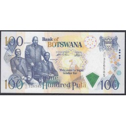 Ботсвана 100 пула 2000 год (Botswana 100 pula 2000) P 23: UNC