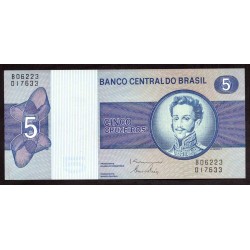 Бразилия 5 крузейро (1970-1979) (BRASIL 5 cruzeiros (1970-1979)) P 192d : UNC