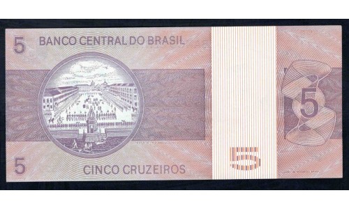 Бразилия 5 крузейро (1970-1979) (BRASIL 5 cruzeiros (1970-1979)) P 192d : UNC