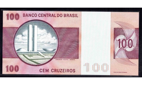 Бразилия 100 крузейро (1974-1981) (BRASIL 100 cruzeiros (1974-1981)) P 195Ab : UNC