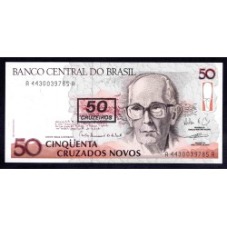 Бразилия 50 крузейро (1990) (BRASIL 50 cruzeiros (1990)) P 223 : UNC