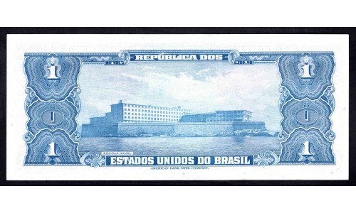 Бразилия 1 крузейро (1954-1958) (BRASIL 1 cruzeiros (1954-1958)) P 150b : UNC