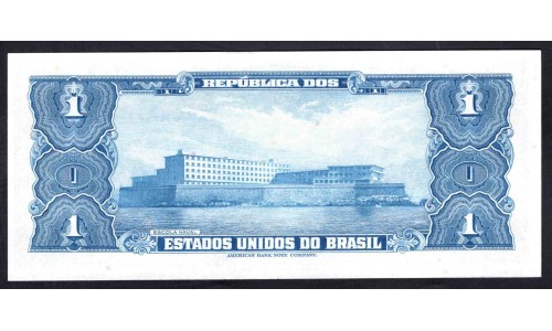 Бразилия 1 крузейро (1954-1958) (BRASIL 1 cruzeiros (1954-1958)) P 150c : UNC