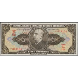 Бразилия 5 крузейро (1950) (BRASIL 5 cruzeiros (1950) ser.115) P 142 : UNC