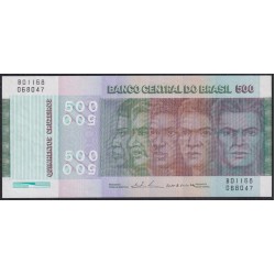 Бразилия 500 крузейро (1979-1980), B001168069047 (BRASIL 500 cruzeiros (1979-1980)) P 196Aa: UNC