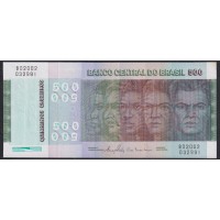 Бразилия 500 крузейро (1979-1980, B02002032991) (BRASIL 500 cruzeiros (1979-1980)) P 196Ac: aUNC