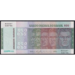 Бразилия 500 крузейро (1979-1980, B02287038796) (BRASIL 500 cruzeiros (1979-1980)) P 196Ac: aUNC