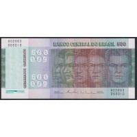 Бразилия 500 крузейро (1979-1980, B02663066010) (BRASIL 500 cruzeiros (1979-1980)) P 196Ac: aUNC/UNC