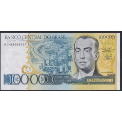 Бразилия 100000 крузейро (1985) A2466006527A (BRASIL 100000 cruzeiros (1985)) P 205a: aUNC Без перегибов