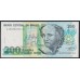 Бразилия 200 крузадо (1989) (BRASIL 200 cruzados (1989)) P 221a: UNC