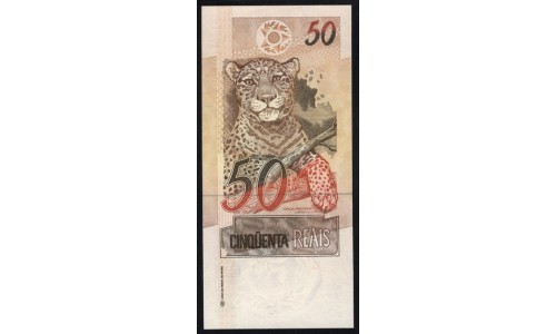 Бразилия 50 реалов (1994-2010) (BRASIL 50 reais (1994-2010)) P 246j: UNC