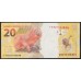 Бразилия 20 реалов 2010 (BRASIL 20 reais 2010) P 255с: UNC