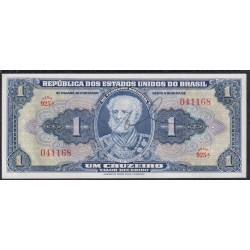 Бразилия 1 крузейро (1944), серия 925а, 0411168 (BRASIL 1 cruzeiro (1944) seres 925) P 132a: UNC