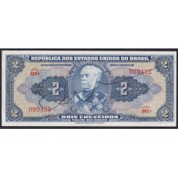 Бразилия 2 крузейро (1944), серия 403а, 099433 (BRASIL 2 cruzeiros (1944) seres 403a) P 133a: UNC