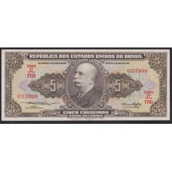Бразилия 5 крузейро (1953-1959) (BRASIL 5 cruzeiros (1953-1959)) P 158a : UNC
