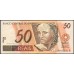 Бразилия 50 реалов (1994-2010) (BRASIL 50 reais (1994-2010)) P 246n : UNC