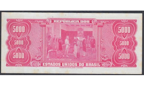Бразилия 5 новых крузейро (1966-1967) (BRASIL 5 Cruzeiros Novos (1966-1967)) P 188b: aUNC