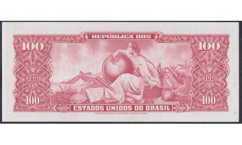 Бразилия 10 центаво (1966-1967) (BRASIL 10 centavos (1966-1967)) P 185b : UNC