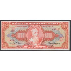 Бразилия 1000 крузейро (1960) (BRASIL 1000 cruzeiros (1960)) P 165: aUNC/UNC