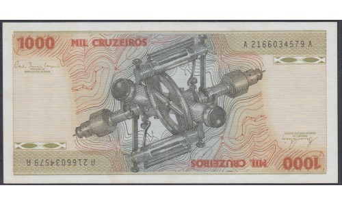 Бразилия 1000 крузейро (1978-1980) (BRAZIL 1000 крузейро (1978-1980)) P 197c : UNC