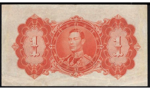 Британская Гайана 1 доллар 1938 г. (BRITISH GUIANA 1 dollar 1938 g.) P 12b: XF/aUNC