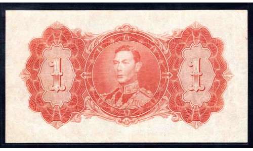 Британская Гайана 1 доллар 1938 г. (BRITISH GUIANA 1 dollar 1938 g.) P 12b: UNC