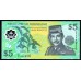 Бруней 5 ринггит 2002 г. (BRUNEI 5 Ringgit / Dollars 2002 g.) P23b:Unc
