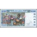 Западные Африканские Штаты Буркина Фасо 5000 франков 2002 (Western African States (Burkina Faso) 5000 francs 2002) P313Cl: UNC