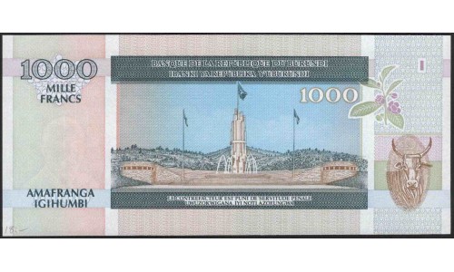 Бурунди 1000 франков 1994 (Burundi 1000 francs 1994) P 39a : Unc