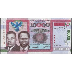 Бурунди 10000 франков 2013 год (Burundi 10000 francs 2013) P 49b : Unc