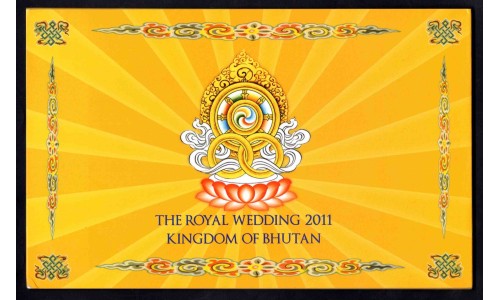 Бутан 100 нгултрум 2011 г. (BHUTAN 100 Ngultrum 2011) P 35: UNC Буклет
