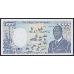 Центральная Африканская Республика 1000 франков 1985 года  (Central African Republic 1000 francs 1985) P 15: UNC 