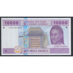 Центральная Африканская Республика 10000 франков 2002 года  (Central African Republic 10000 francs 2002) P 310Md: UNC